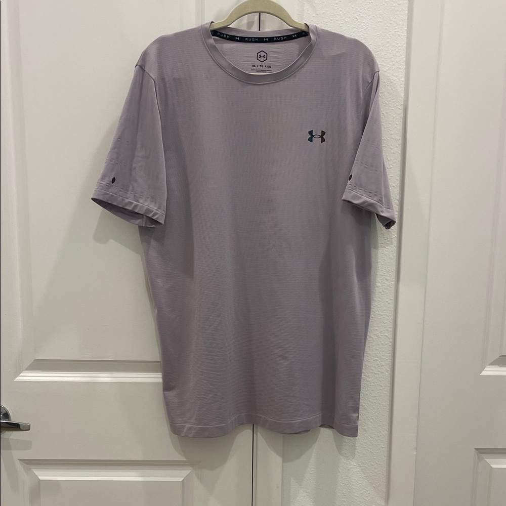 Under Armour Men's Light Gray Short Sleeve Tee